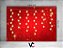 Fundo Fotográfico 2,20 x 1,50 - Natal Vermelho com Luzes Estrela 050 - Imagem 2