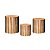 Trio De Capas De Cilindro - Efeito Tronco de Madeira Claro 013 - Imagem 1