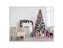 Fundo Fotográfico 1,55 x 1,20 - Árvore De Natal Branco e Rosa 078 - Imagem 1