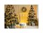 Fundo Fotográfico 2,20 x 1,50 - Cenário Natal Branco Árvores 101 - Imagem 1