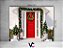 Fundo Fotográfico 1,55 x 1,20 - Fachada Casa Natal Vermelha 094 - Imagem 2