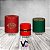Trio De Capas De Cilindro - Natal Estampa Verde e Vermelho 010 - Imagem 2