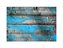 Fundo Fotográfico 2,20 x 1,50 - Efeito Madeira com Tinta Azul 004 - Imagem 1