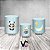 Trio De Capas De Cilindro - Panda Azul 001 - Imagem 2