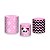 Trio De Capas De Cilindro - Panda Rosa Cute  002 - Imagem 1