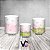 Trio De Capas De Cilindro - Jardim Rosa com Borboletas 005 - Imagem 2