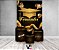 Painel De Festa Vertical 1,50 x 2,20 + Trio De Capas Cilindro - Formatura Fitas Dourado 013 - Imagem 2