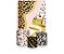 Painel De Festa Vertical 1,50 x 2,20 + Trio De Capas Cilindro - Estampa Animal Print Gold 026 - Imagem 1