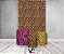 Painel De Festa Vertical 1,50 x 2,20 + Trio De Capas Cilindro - Estampa Animal Print Efeito Glitter 027 - Imagem 2