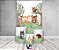 Painel De Festa Vertical 1,50 x 2,20 + Trio De Capas Cilindro - Animais no Bosque Cute 029 - Imagem 2