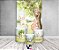 Painel De Festa Vertical 1,50 x 2,20 + Trio De Capas Cilindro - Bosque Animais Delicado 042 - Imagem 2