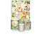 Painel De Festa Vertical 1,50 x 2,20 + Trio De Capas Cilindro -Safari Bege com Verde 060 - Imagem 1