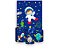Painel De Festa Vertical 1,50 x 2,20 + Trio De Capas Cilindro - Astronauta no Espaço 005 - Imagem 1