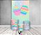 Painel De Festa Vertical 1,50 x 2,20 + Trio De Capas Cilindro - Brinquedo Bolha Pop it Arco Íris 004 - Imagem 2