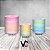Trio De Capas De Cilindro - Tie Dye Colorido Tom Pastel 004 - Imagem 2