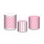 Trio De Capas De Cilindro - Chá de Bebê Rosa e Branco 011 - Imagem 1