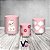 Trio De Capas De Cilindro - Chá de Bebê Ovelinha Rosa 023 - Imagem 2