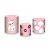 Trio De Capas De Cilindro - Chá de Bebê Ovelinha Rosa 023 - Imagem 1
