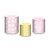Trio De Capas De Cilindro - Margaridas Amarelo e Rosa 074 - Imagem 1