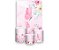 Painel De Festa Vertical 1,50 x 2,20 + Trio De Capas Cilindro - Borboleta Rosa no Campo 039 - Imagem 1