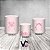 Trio De Capas De Cilindro - Laço Rosa com Flores 059 - Imagem 3