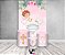 Painel De Festa Vertical 1,50 x 2,20 + Trio De Capas Cilindro - Anja Rosa Aquarela 031 - Imagem 2