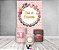 Painel De Festa Vertical 1,50 x 2,20 + Trio De Capas Cilindro - Chá de Cozinha Rosado com Poás 001 - Imagem 2