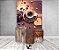 Painel De Festa Vertical 1,50 x 2,20 + Trio De Capas Cilindro - Grãos de Café 007 - Imagem 2