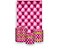 Painel De Festa Vertical 1,50 x 2,20 + Trio De Capas Cilindro - Realeza Capitonê Pink 015 - Imagem 1