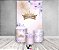 Painel De Festa Vertical 1,50 x 2,20 + Trio De Capas Cilindro - Coroa Realeza Lilás e Rosa 021 - Imagem 2