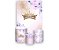 Painel De Festa Vertical 1,50 x 2,20 + Trio De Capas Cilindro - Coroa Realeza Lilás e Rosa 021 - Imagem 1