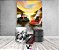 Painel De Festa Vertical 1,50 x 2,20 + Trio De Capas Cilindro - Kart Corrida 008 - Imagem 2