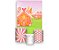 Painel De Festa Vertical 1,50 x 2,20 + Trio De Capas Cilindro - Casinha de Doces 006 - Imagem 1
