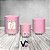 Trio De Capas De Cilindro - Bar Mitzvá Rosa com Flores 040 - Imagem 2