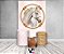 Painel De Festa Vertical 1,50 x 2,20 + Trio De Capas Cilindro - Cavalo Branco Com Rosa 026 - Imagem 2