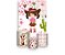 Painel De Festa Vertical 1,50 x 2,20 + Trio De Capas Cilindro - Country Rosa Boiadeira Morena com Flores 032 - Imagem 1