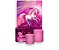 Painel De Festa Vertical 1,50 x 2,20 + Trio De Capas Cilindro - Unicórnio Efeito Glitter Rosa 008 - Imagem 1