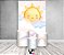 Painel De Festa Vertical 1,50 x 2,20 + Trio De Capas Cilindro - Primeira Volta ao Sol Cute 037 - Imagem 2