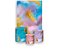 Painel De Festa Vertical 1,50 x 2,20 + Trio De Capas Cilindro - Tie Dye com Dourado 006 - Imagem 1