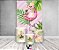 Painel De Festa Vertical 1,50 x 2,20 + Trio De Capas Cilindro - Flamingo Tropical 001 - Imagem 2