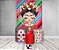 Painel De Festa Vertical 1,50 x 2,20 + Trio De Capas Cilindro - Frida Kahlo Cute 002 - Imagem 2