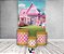 Painel De Festa Vertical 1,50 x 2,20 + Trio De Capas Cilindro - Boneca Rosa Fashion Casa 009 - Imagem 2