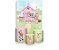 Painel De Festa Vertical 1,50 x 2,20 + Trio De Capas Cilindro - Jardim Aquarela Casinha de Bonecas 012 - Imagem 1