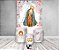 Painel De Festa Vertical 1,50 x 2,20 + Trio De Capas Cilindro - Santa Nossa Senhora Aparecida Cute 024 - Imagem 2