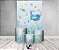 Painel De Festa Vertical 1,50 x 2,20 + Trio De Capas Cilindro - Fundo do Mar Baleia Cute 001 - Imagem 2