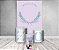 Painel De Festa Vertical 1,50 x 2,20 + Trio De Capas Cilindro - Flor de Lavanda 021 - Imagem 2