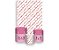 Painel De Festa Vertical 1,50 x 2,20 + Trio De Capas Cilindro - Corações Rosa Gatinha 002 - Imagem 1