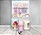 Painel De Festa Vertical 1,50 x 2,20 + Trio De Capas Cilindro - Cachorrinhos Pet Shop Rosa 006 - Imagem 2