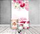 Painel De Festa Vertical 1,50 x 2,20 + Trio De Capas Cilindro - 15 Anos Flores Pink 073 - Imagem 2