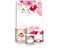 Painel De Festa Vertical 1,50 x 2,20 + Trio De Capas Cilindro - 15 Anos Flores Pink 073 - Imagem 1
